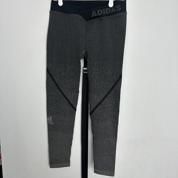 NWT Adidas Alphaskin Leggings, Grey Ombre, Size L - Picture 8 of 9